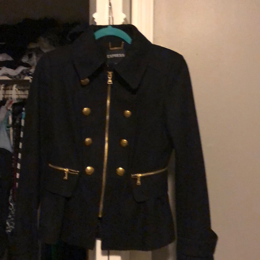 Black Express Coat